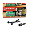 Fastenmaster Wood Screw, 2-1/2 in, Stainless Steel 50 PK FMTLOK212-50